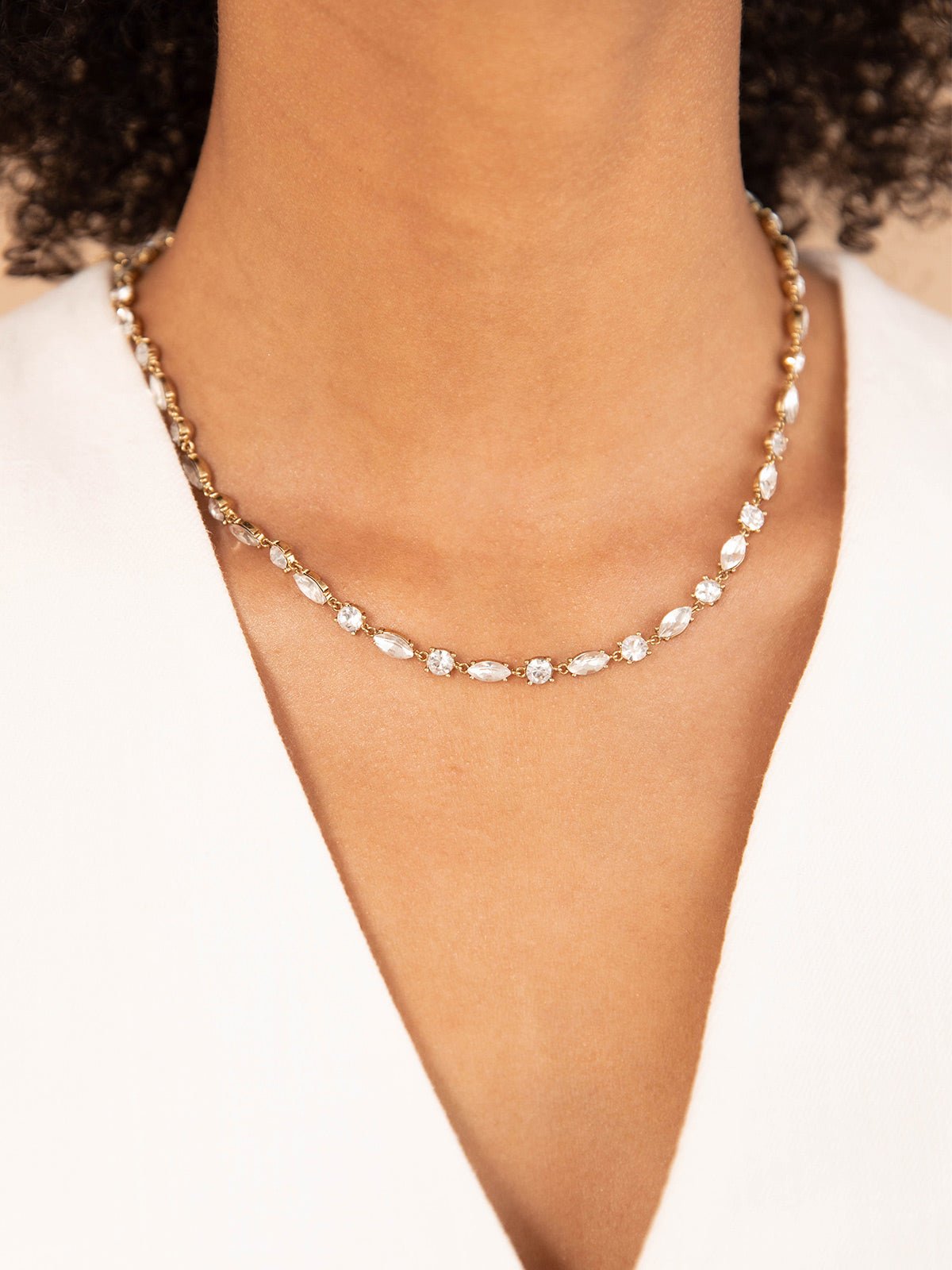 Salt and Pepper Diamond Necklace – Amáli Jewelry